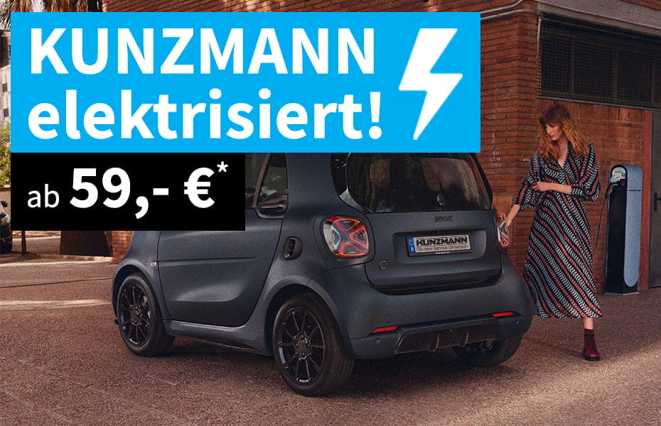 Kunzmann smart EQ Leasingangebote ab 55,- € Kunzmann smart EQ Leasingangebote ab 55,- €