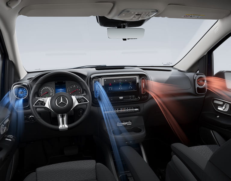 Mercedes-Benz Klimatisierungsautomatik Thermatic und Thermotronic