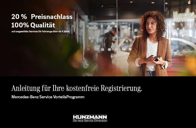 Registrierungsprozess Service Vorteilsprogramm Mercedes-Benz Registrierungsprozess Service Vorteilsprogramm Mercedes-Benz