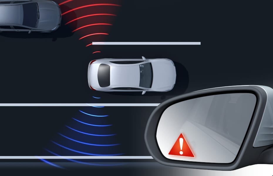 Aktiver Totwinkel-Assistent von Mercedes-Benz Aktiver Totwinkel-Assistent von Mercedes-Benz