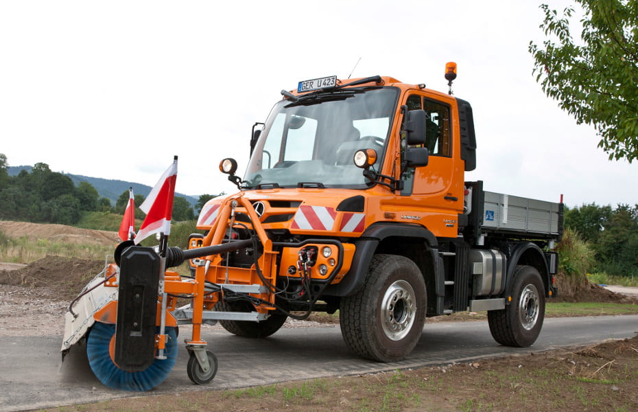 Unimog, Straßendienst Unimog im Straßendienst