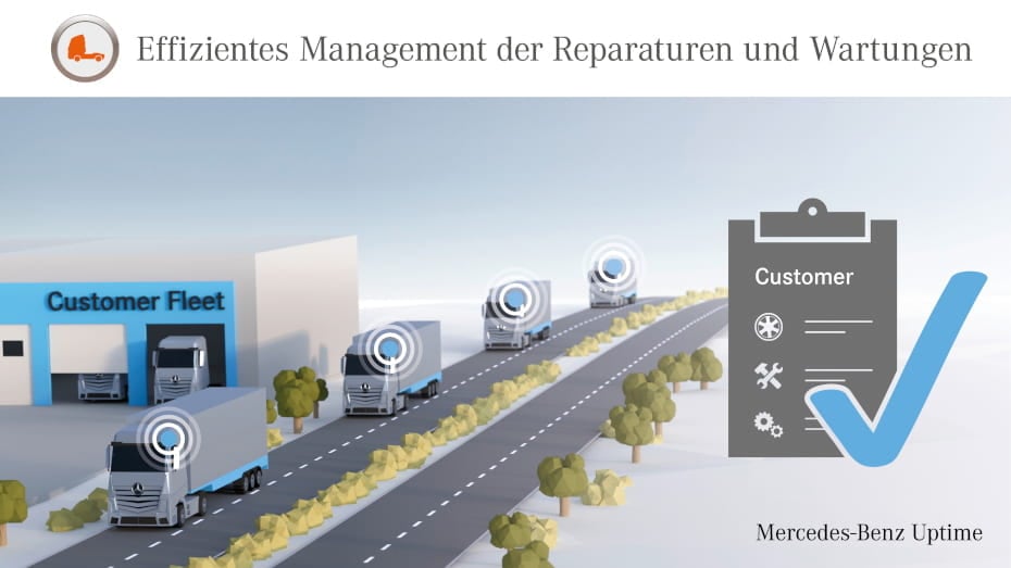 Mercedes-Benz Uptime Instandhaltung