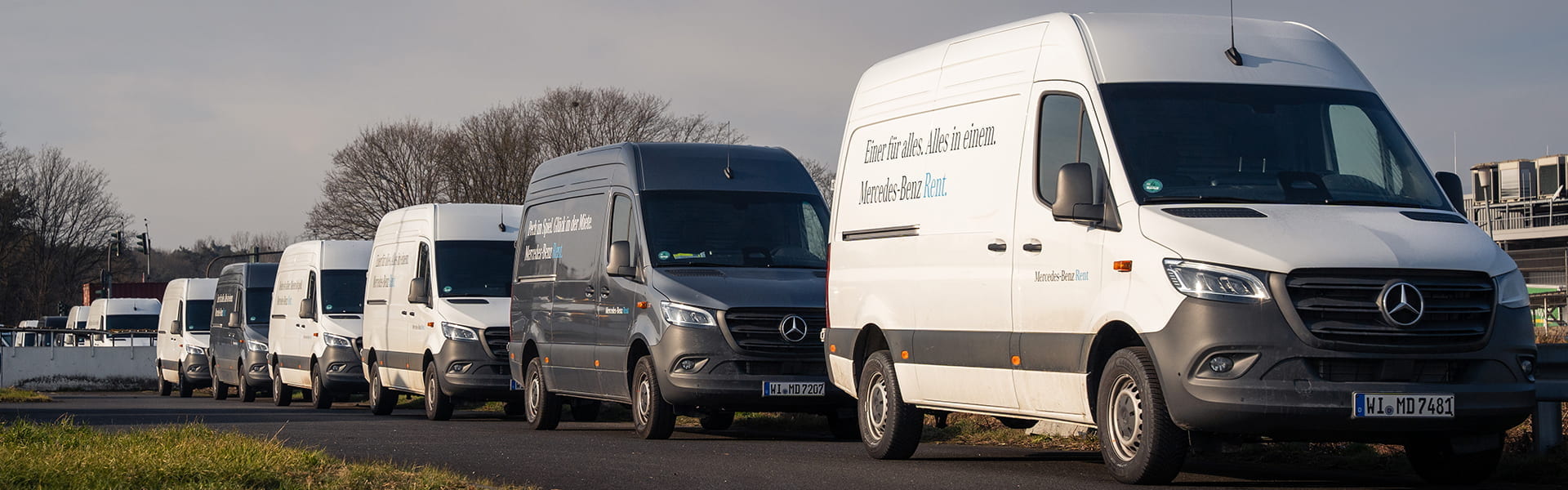 Mercedes-Benz Rent Vans bei Kunzmann