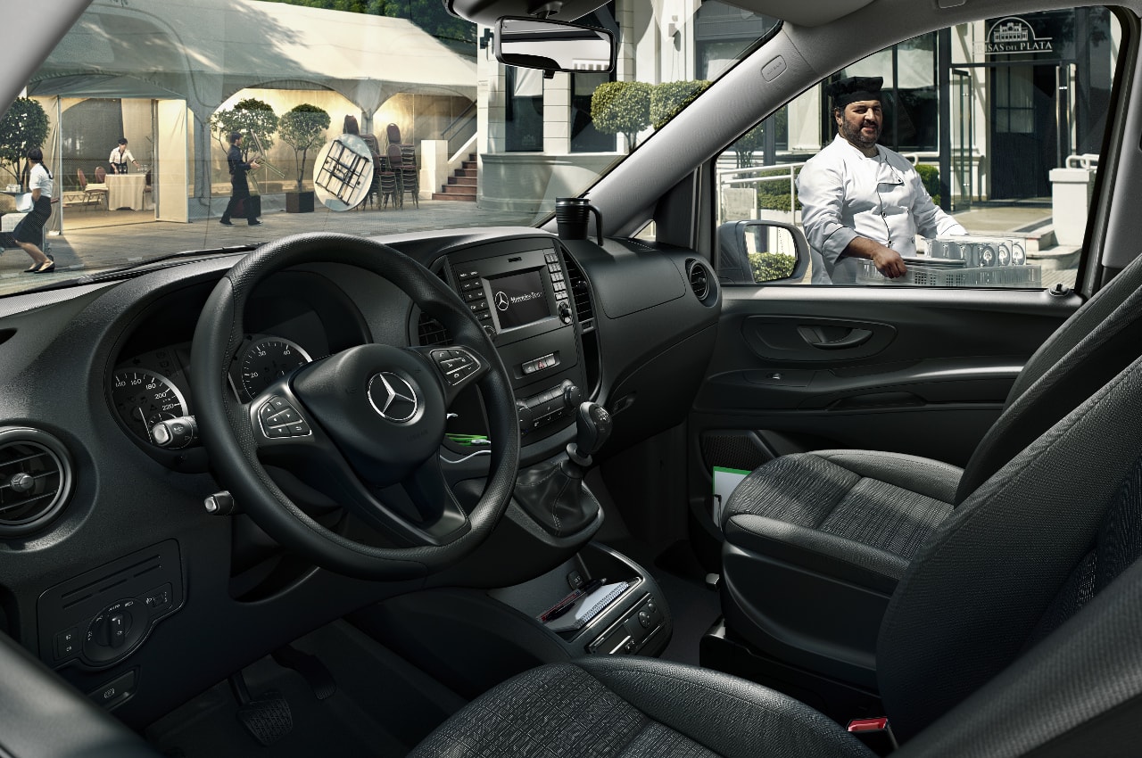 Interieur des Mercedes-Benz Vito 