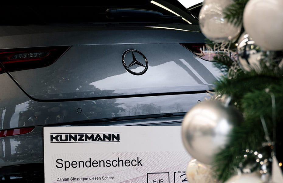 Spendenübergabe der Kunzmann Cup-Erlöse