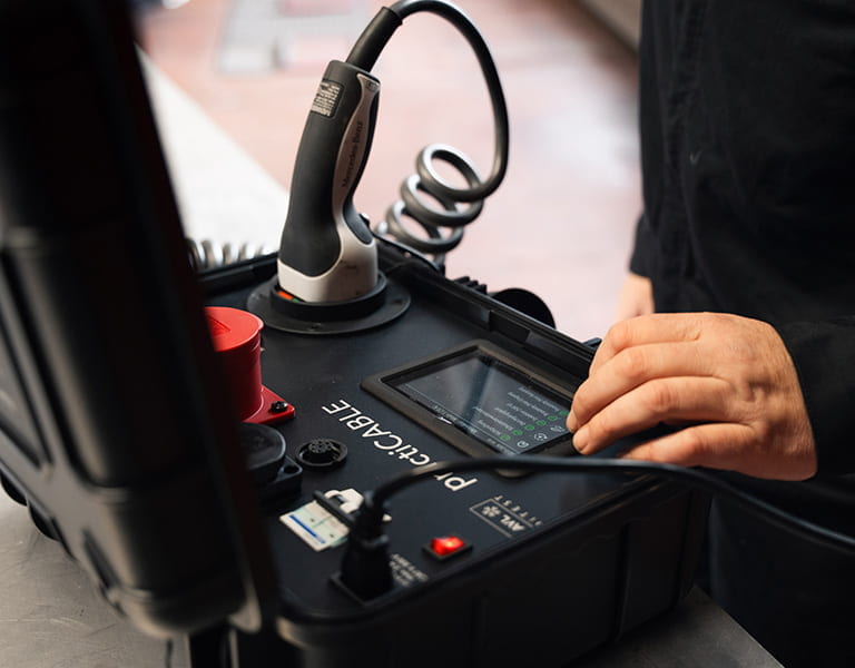 UVV Ladekabelcheck bedient durch Kunzmann Mechatroniker