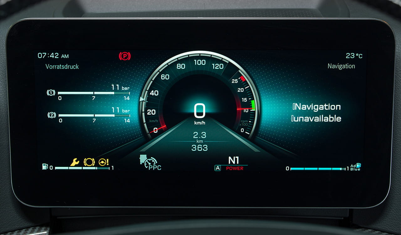 Mercedes-Benz Actros Interieur