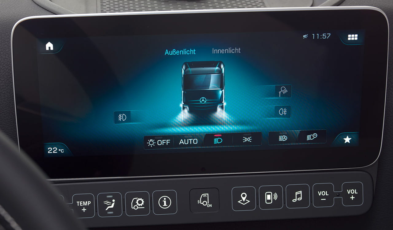 Mercedes-Benz Actros Interieur