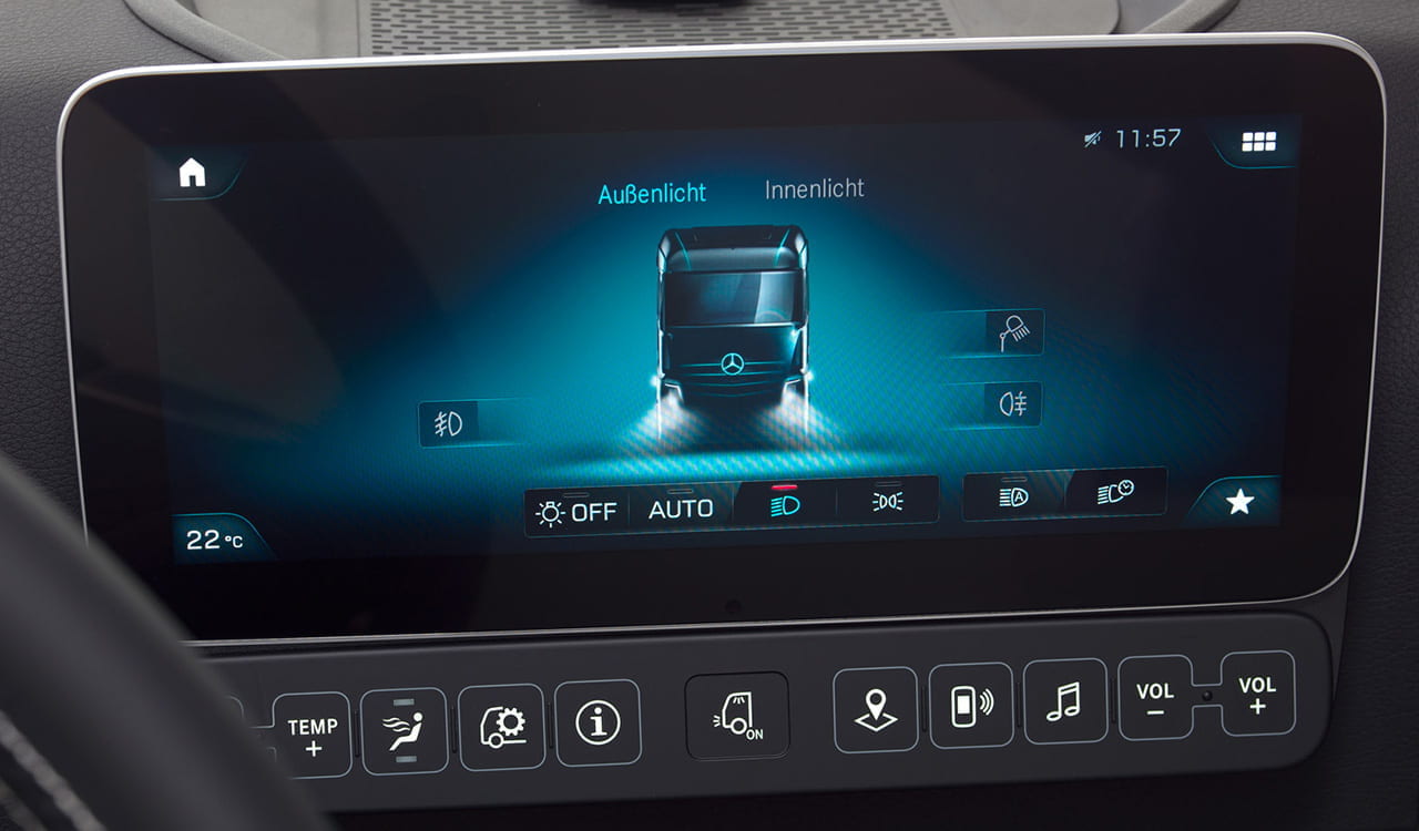 Mercedes-Benz Actros F Interieur