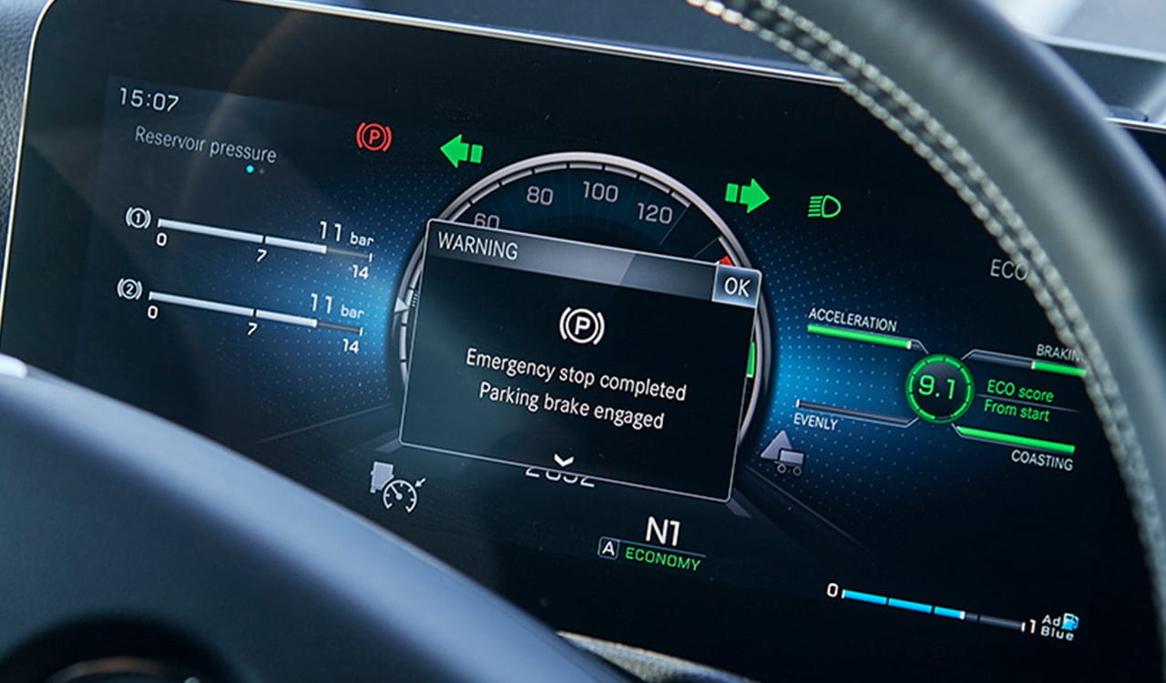 Mercedes-Benz Actros L Interieur