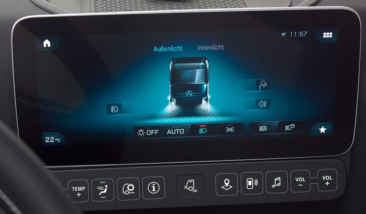 Mercedes-Benz Actros L Interieur