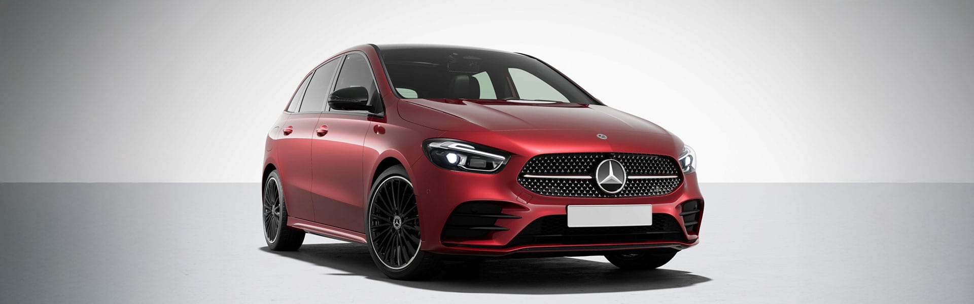 rote Mercedes-Benz B-Klasse Finanzierungsangebote