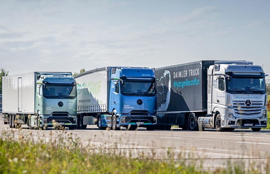 ALLTRUCKS Auflieger Service - Mercedes-Benz Actros 40 Tonner