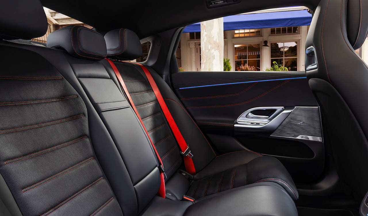 Mercedes-Benz C-Klasse Fondsitze in schwarz