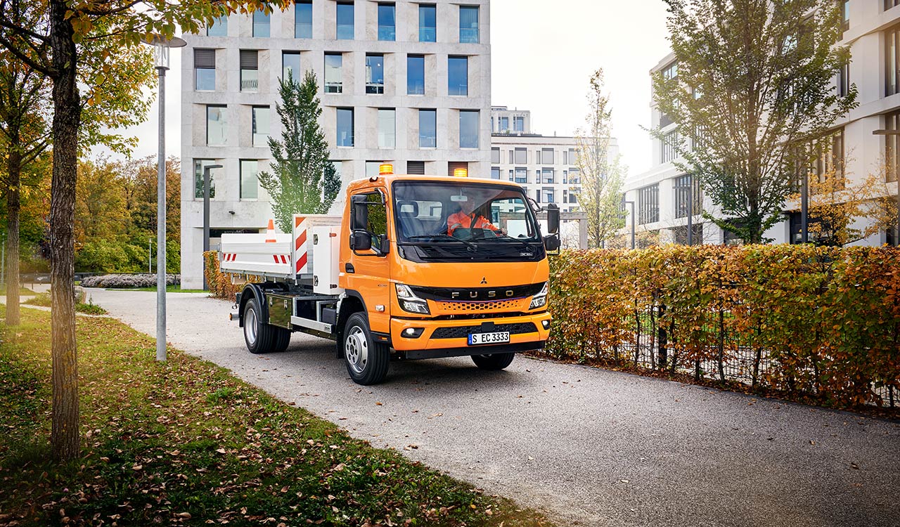 Der FUSO eCanter - Exterieur