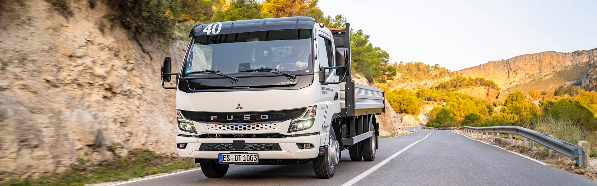Der FUSO eCanter - Exterieur