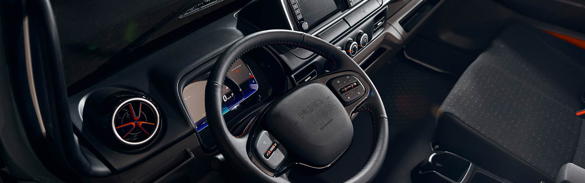 Der FUSO eCanter - Interieur