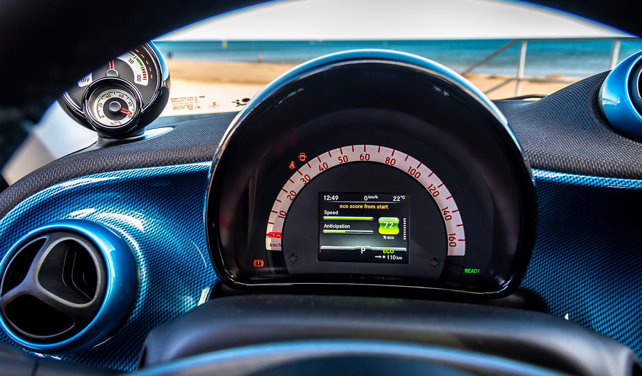 smart EQ forfour Interieur