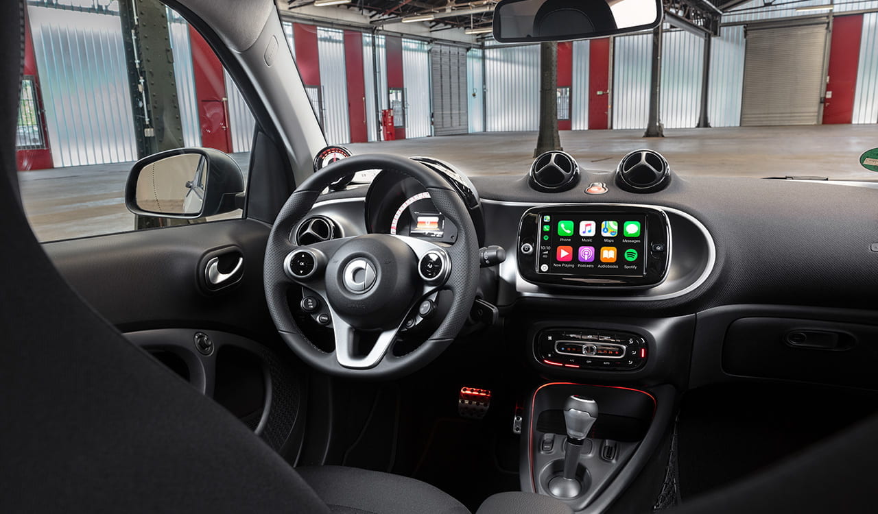 smart EQ fortwo Interieur