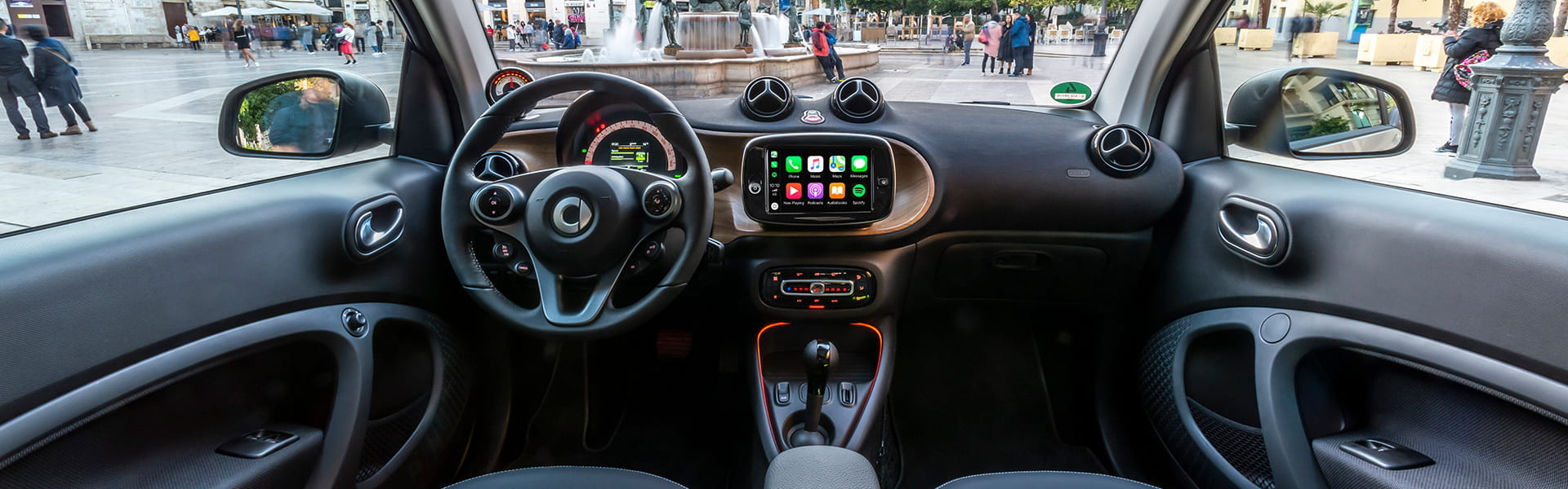 smart EQ fortwo Interieur