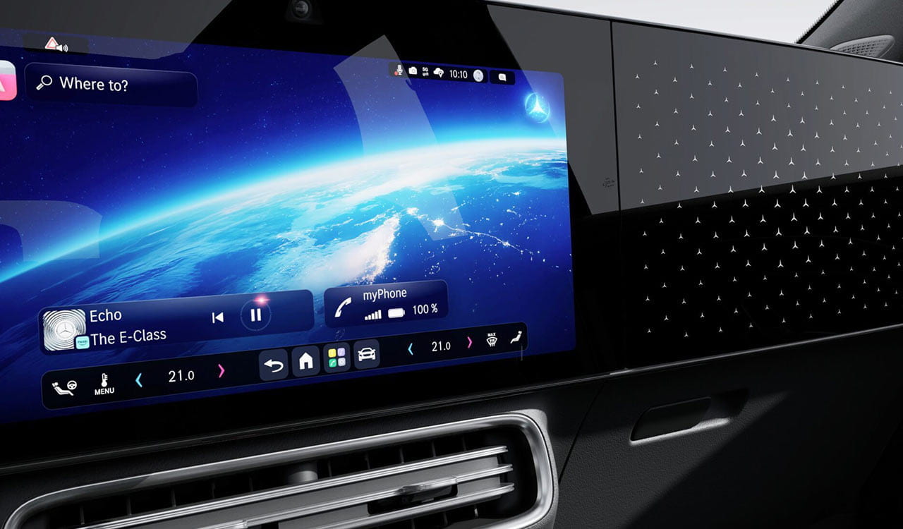 Mercedes-Benz GLB mit EQ-Technologie Interieur