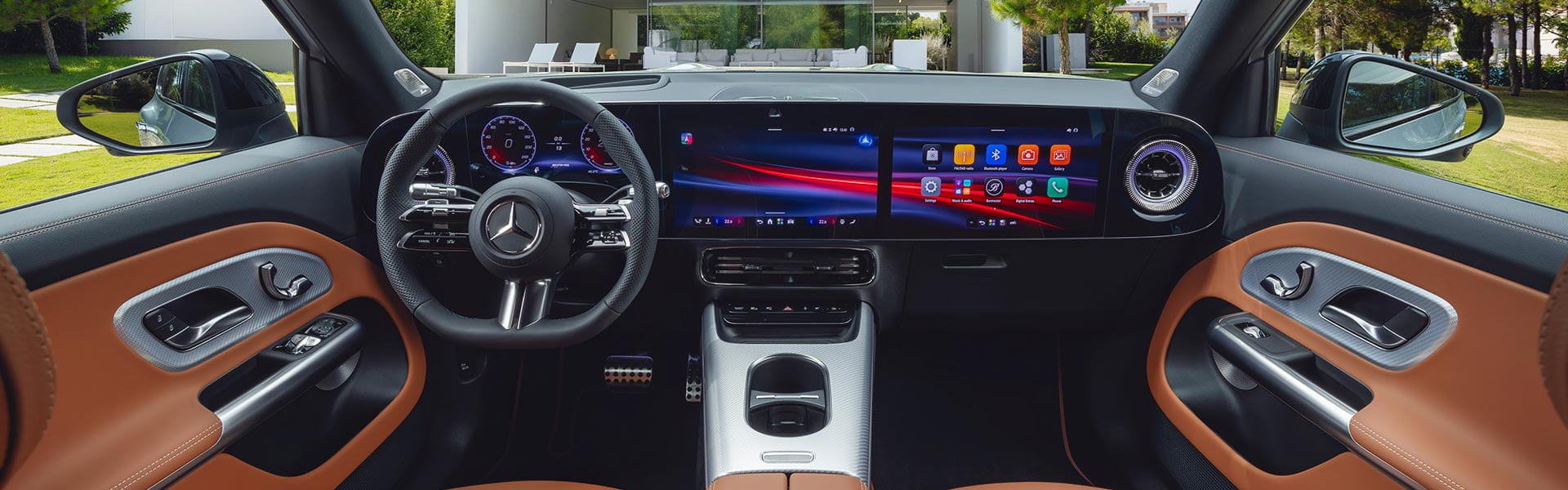 Mercedes-Benz GLB mit EQ-Technologie Interieur