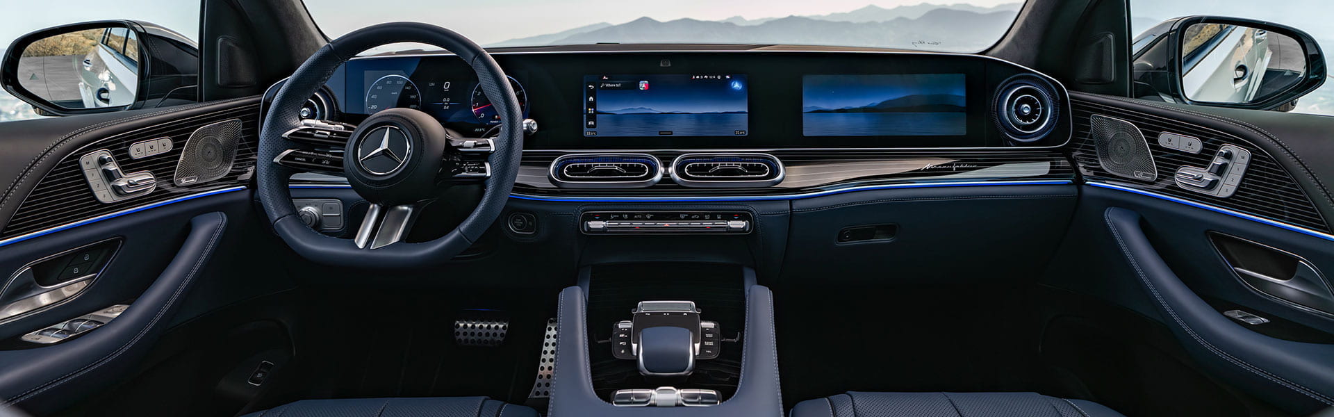 Mercedes-Benz GLE SUV Ambientebeleuchtung