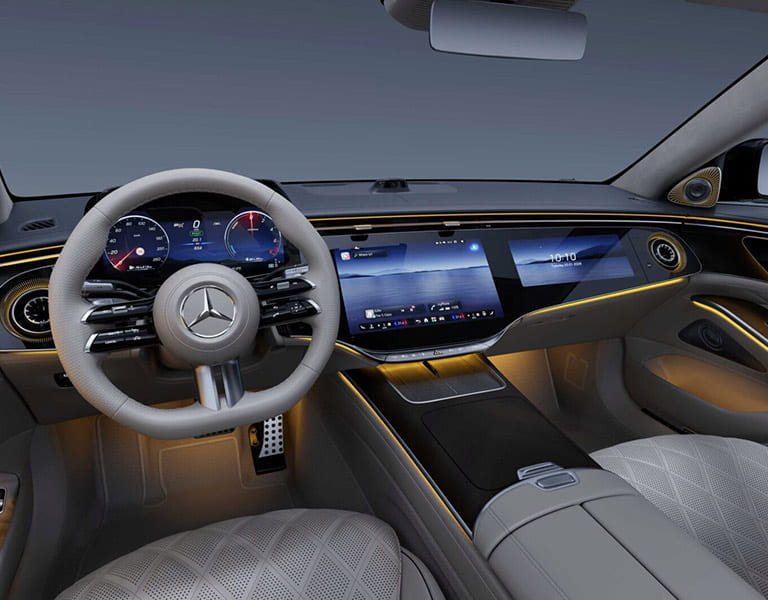 MBUX Superscreen in der neuen Mercedes-Benz S-Klasse