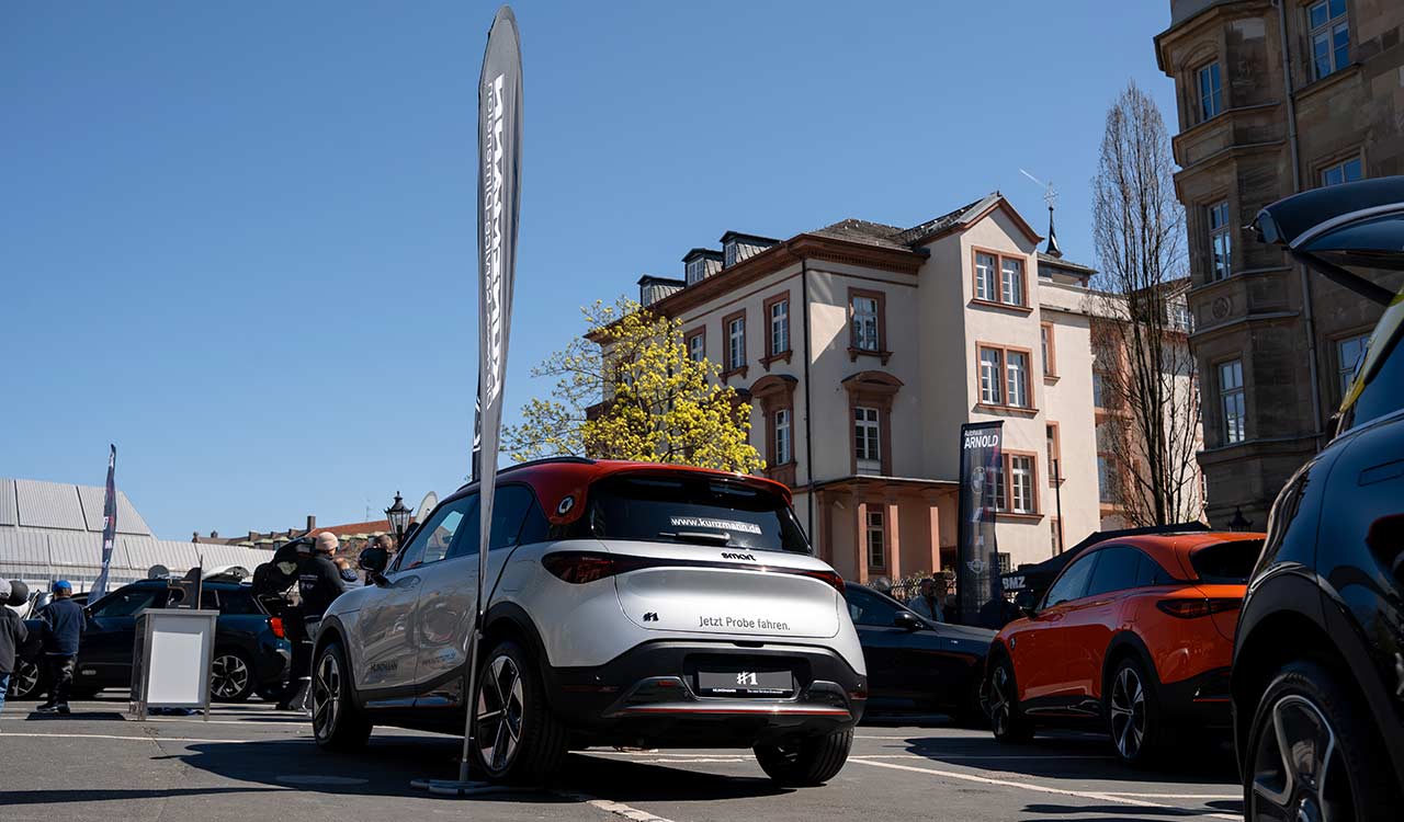smart #1 auf der Frühjahrs Mobilia 2025 in Aschaffenburg