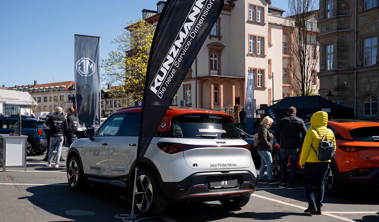 smart #1 auf der Frühjahrs Mobilia 2025 in Aschaffenburg