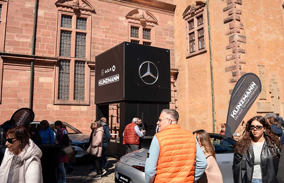 Kunzmann Stand auf der Mobilia 2025 in Aschaffenburg