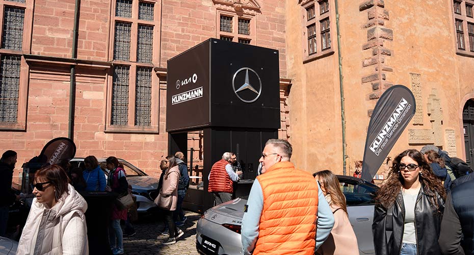 Kunzmann Stand auf der Mobilia 2025 in Aschaffenburg