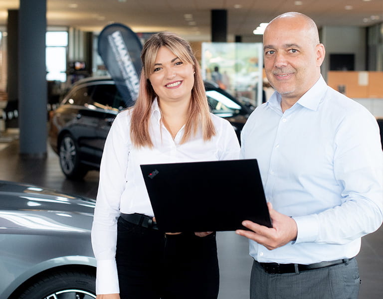 Mitarbeiter Patenschaft im Autohaus Kunzmann