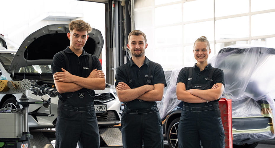 Moritz Kailing, Jonas Bonn, Katharina Sebesta_Innungs und Kammersieg