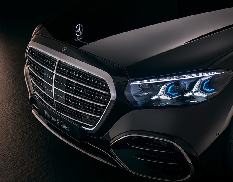 Mercedes-Benz S-Klasse V223 beleuchteter Kühlergrill