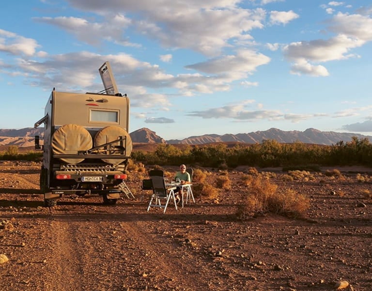 Expedition mit dem FUSO Canter Expedition mit dem FUSO Canter