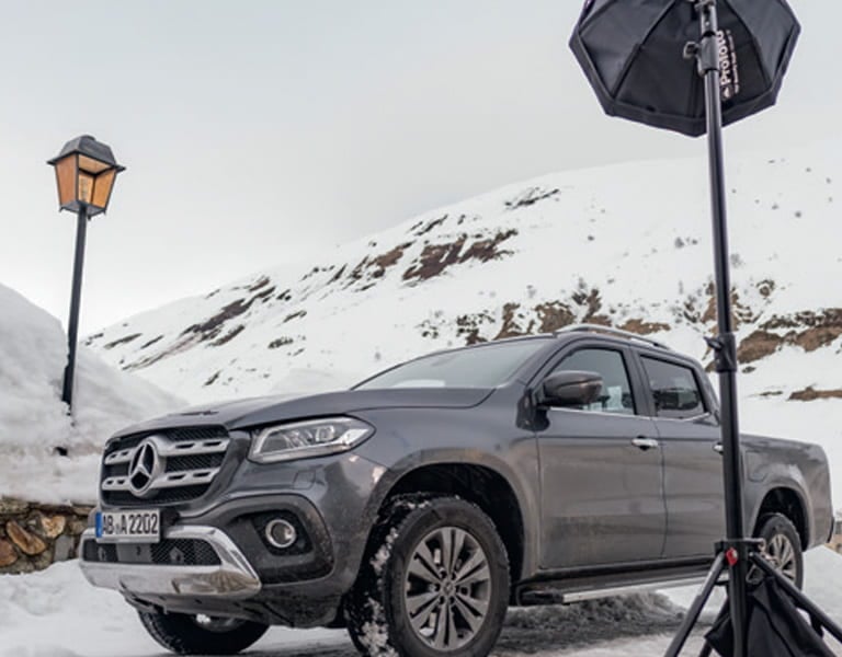 Fotoshooting Mercedes-Benz X-Klasse Fotoshooting Mercedes-Benz X-Klasse