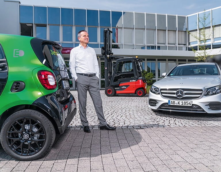 Martin Suffel und der smart fortwo EQ Martin Suffel und der smart fortwo EQ