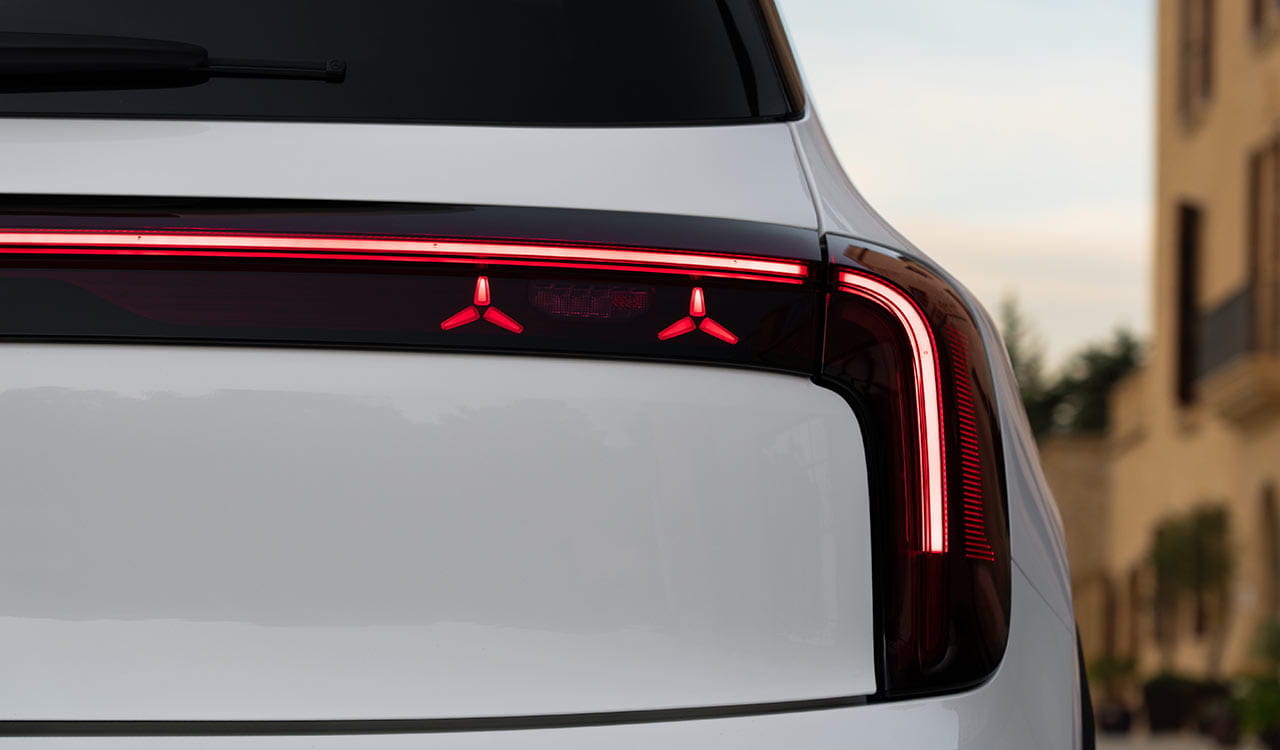 Rückleuchten des Mercedes-Benz GLB