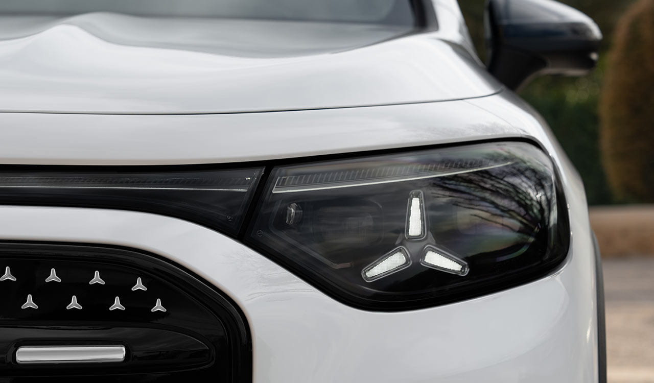 Frontscheinwerfer des Mercedes-Benz GLB