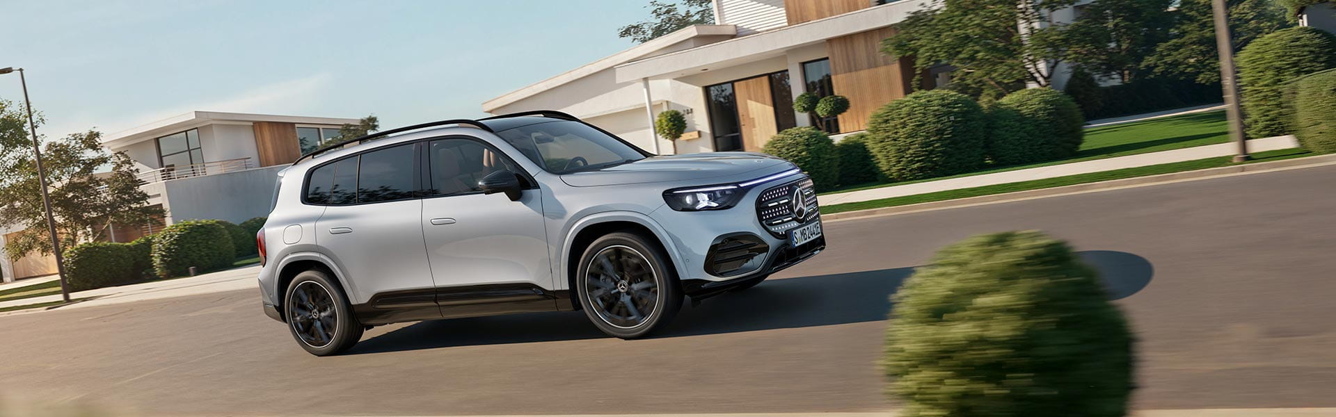 Der neue reinelektrische Mercedes-Benz GLB