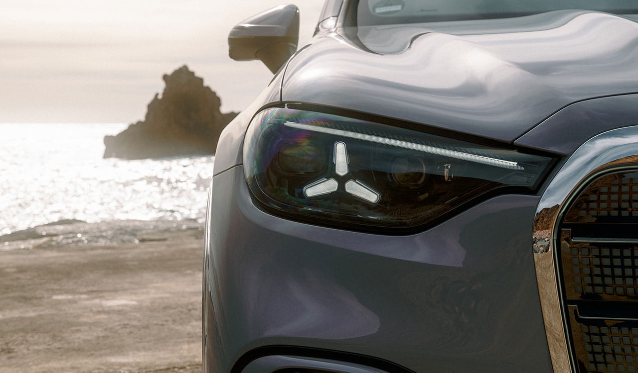 Frontscheinwerfer des Mercedes-Benz GLC