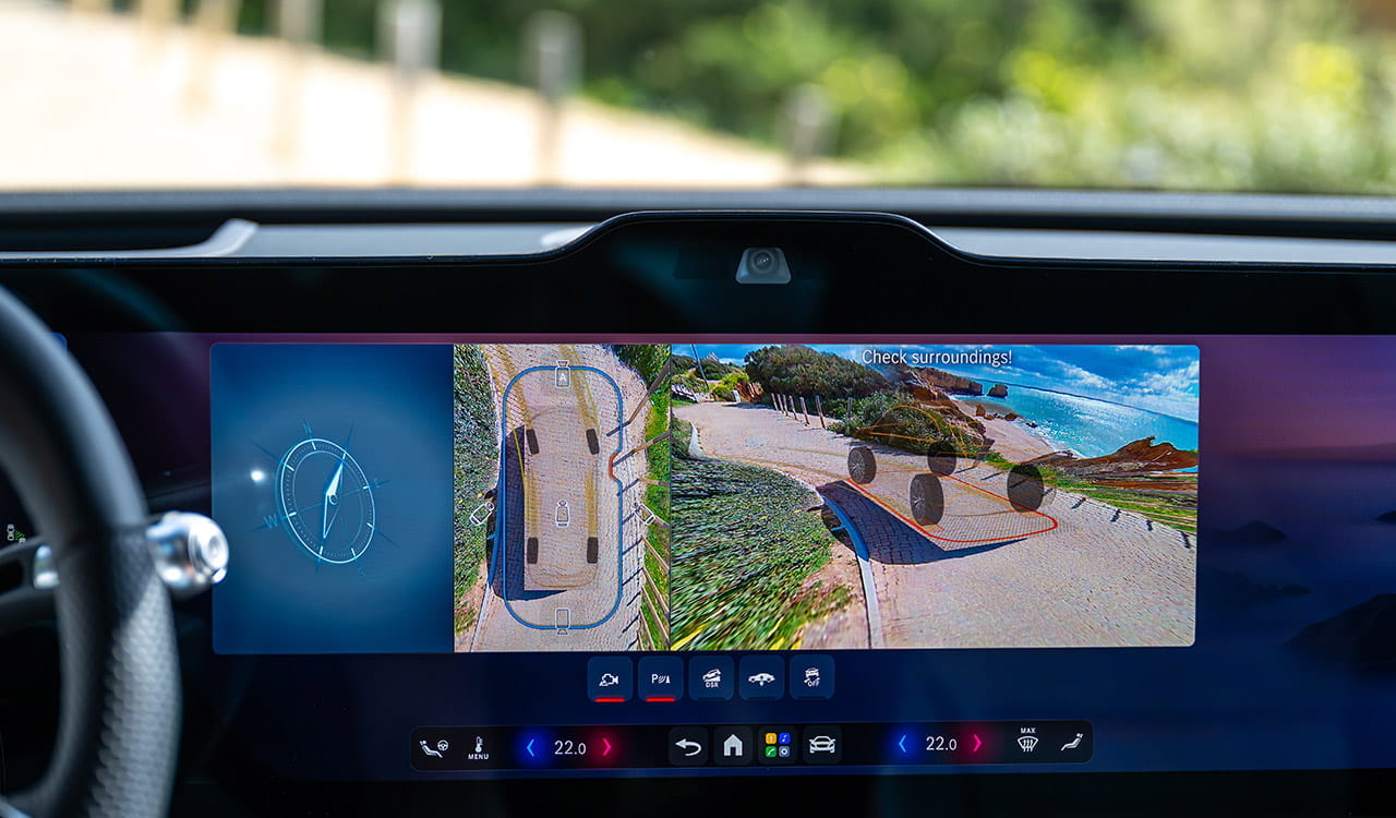 360 Grad Kamera des Mercedes-Benz GLC