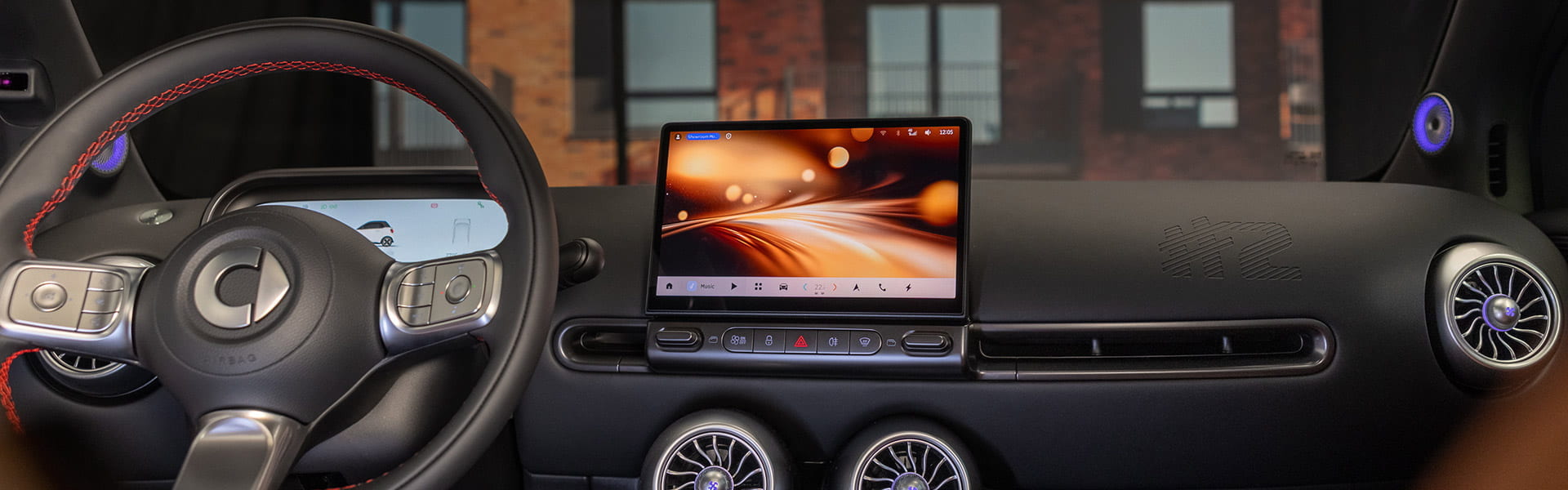 smart #2 Interieur-Ansicht