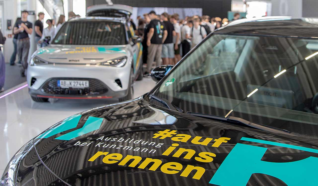 Kunzmann Ausbildungs-Smart beim KickStart 2025