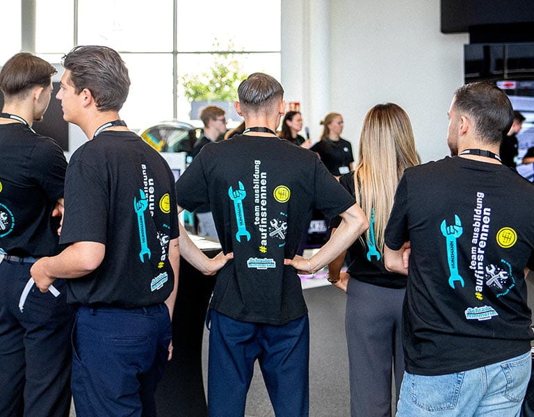 Kunzmann Azubis beim KickStart 2025