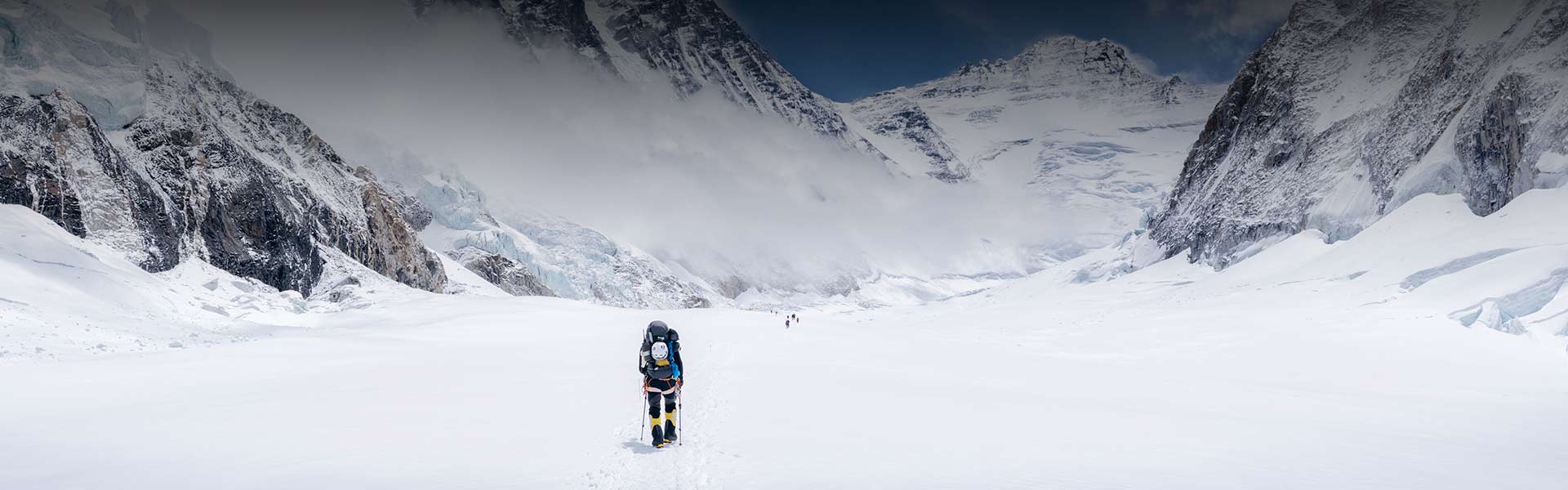 Klaus Ullrich auf dem Weg zum Mount Everest