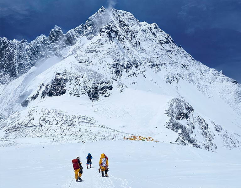 Der Weg zum Mount Everest