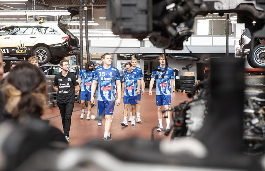 Der TVG läuft in der Werkstatthalle bei Kunzmann auf