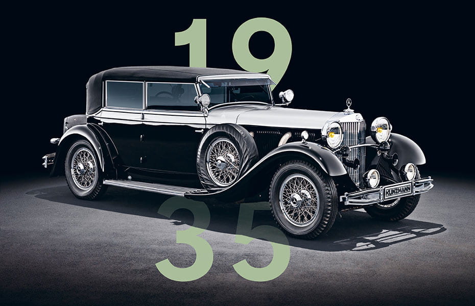 Mercedes-Benz 770 W15 mit Jahreszahl 1935